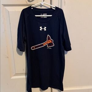 Under Armour Kids Dark Blue T-Shirt with Graphic